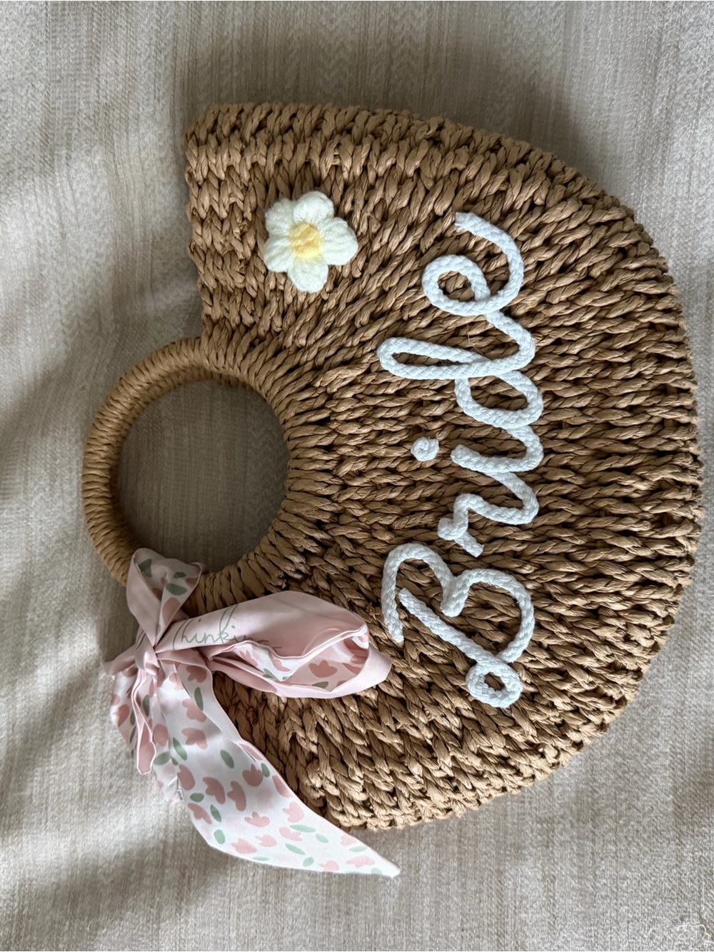 Bride Crochet Mini Tote